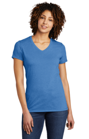 AL2018 - Allmade® Women’s Tri-Blend V-Neck Tee