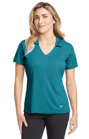 637165 - Nike Women's Dri-FIT Vertical Mesh Polo